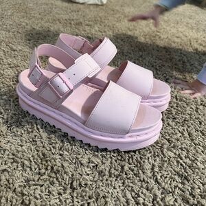 Dr. Martens Pink Chunky Sandals